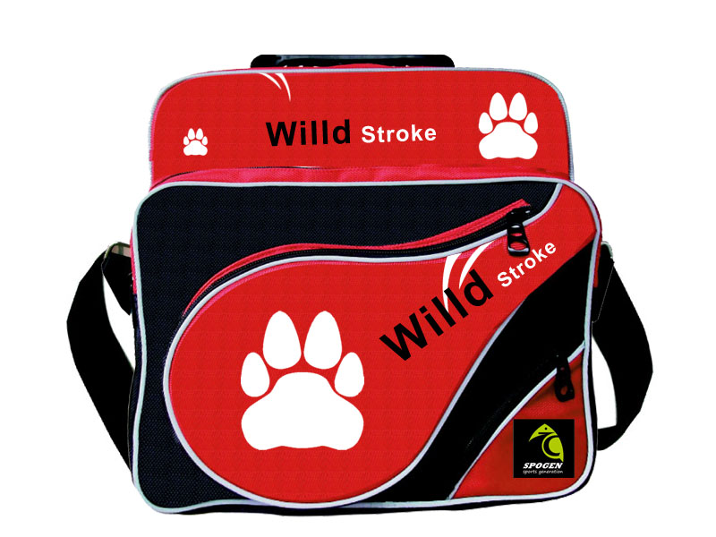 table tennis bag, wild stroke design